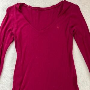 Ralph Lauren Hot Pink Long Sleeve